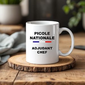 Mug Picole Nationale Adjudant Chef