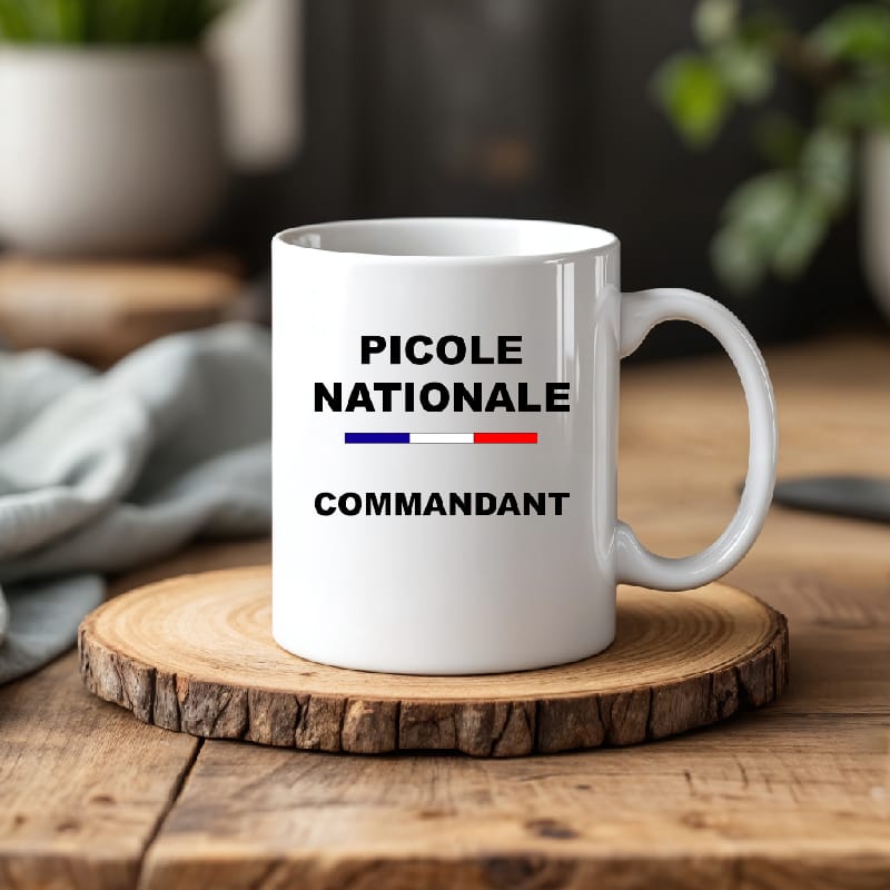 Mug Picole Nationale Commandant