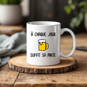 Mug à chaque jour suffit sa pinte