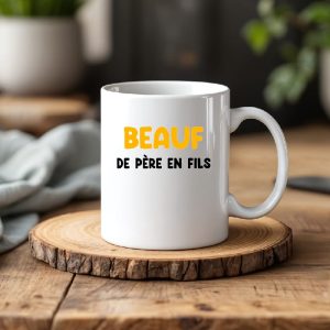 Mug beauf de père en fils