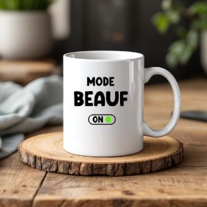 Mug beauf mode activé