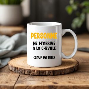 Mug beauf personne ne m'arrive à la cheville