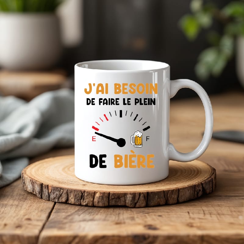 Mug besoin de faire plein bière