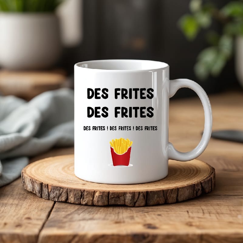 Mug des frites des frites
