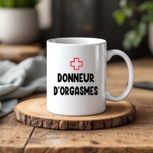 Mug donneur d'orgasmes