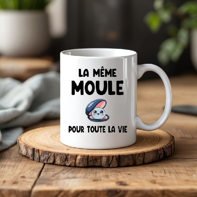 Mug evg même moule pour toute la vie