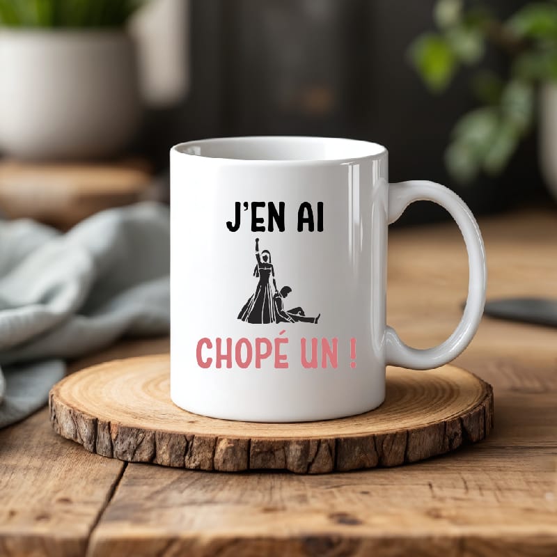 Mug evjf mariée j'en ai chopé un