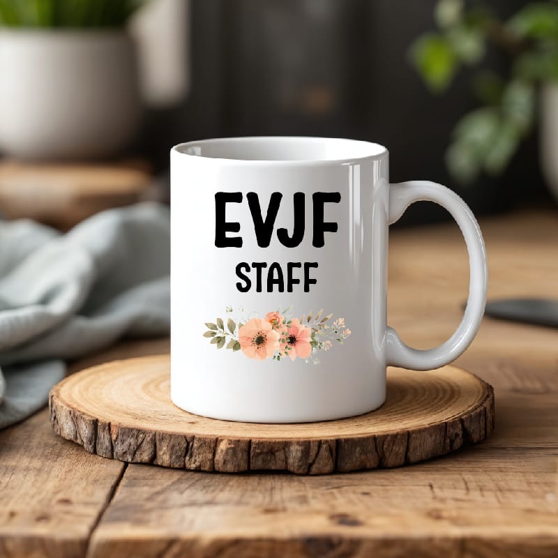 Mug evjf staff