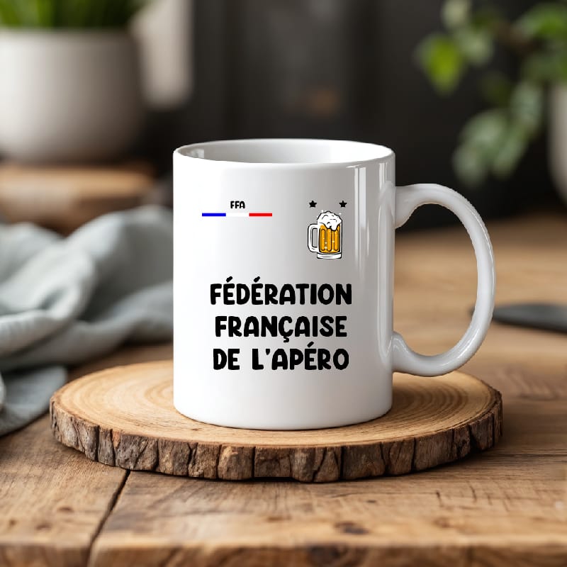Mug fédération française de l'apéro