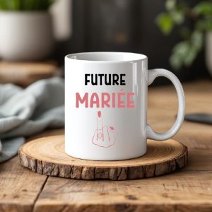Mug future mariée doigt honneur