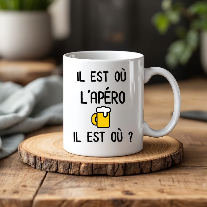Mug il est ou l apero