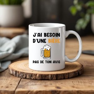 Mug j'ai besoin d'une bière