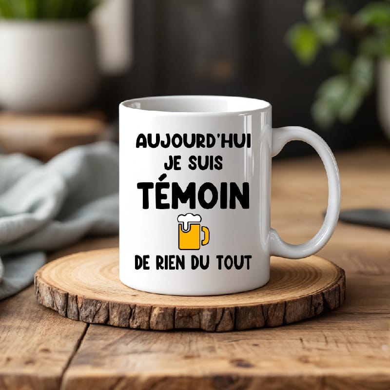 Mug témoin rien du tout evg