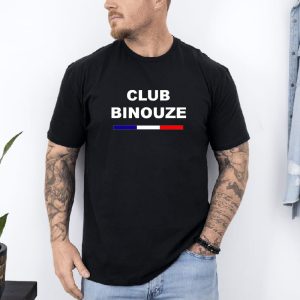 T shirt club binouze noir