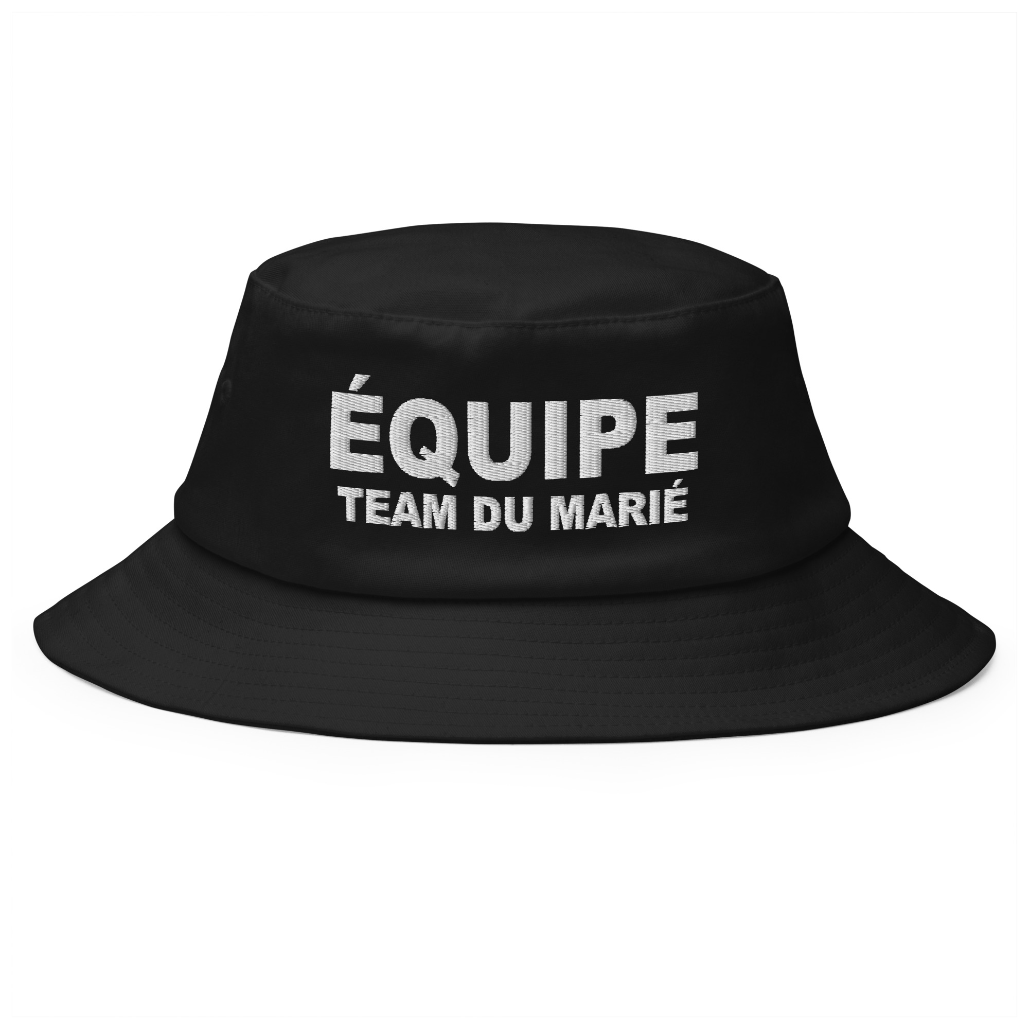 Bob équipe team du marié noir