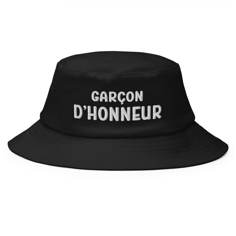 Bob garçon d'honneur noir