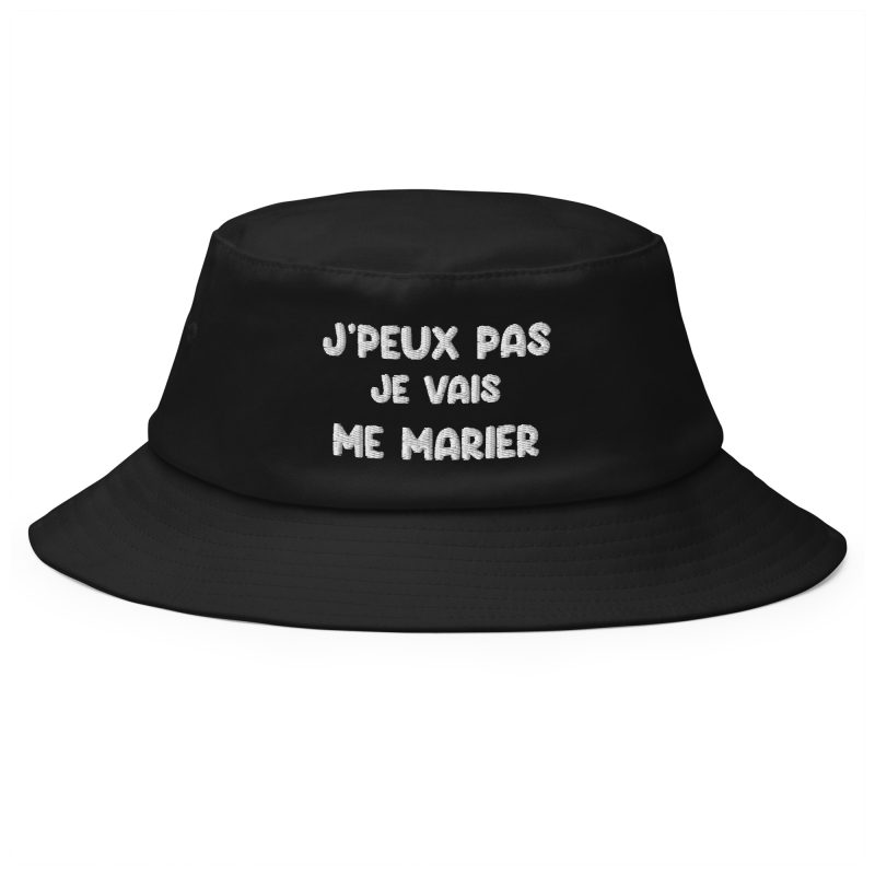 Bob je peux pas je vais me marier noir