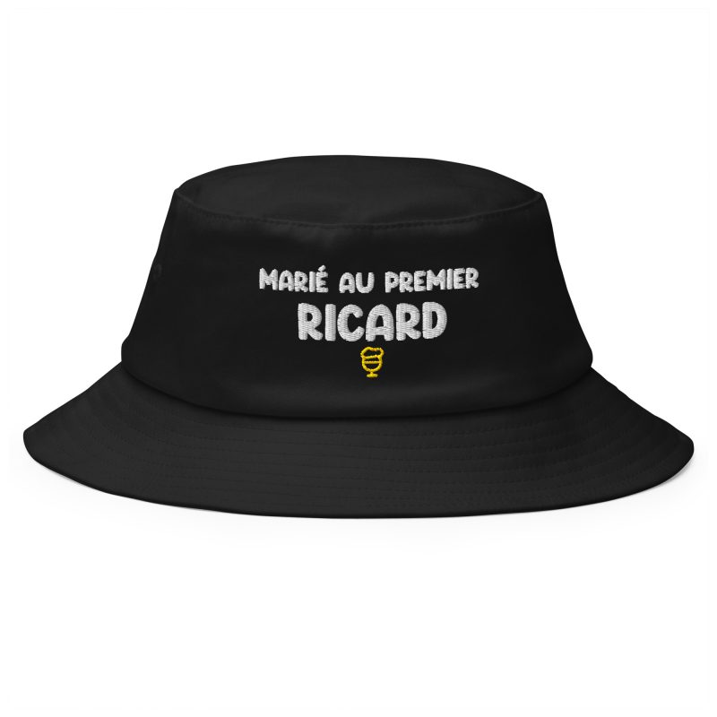 Bob marié au premier ricard noir