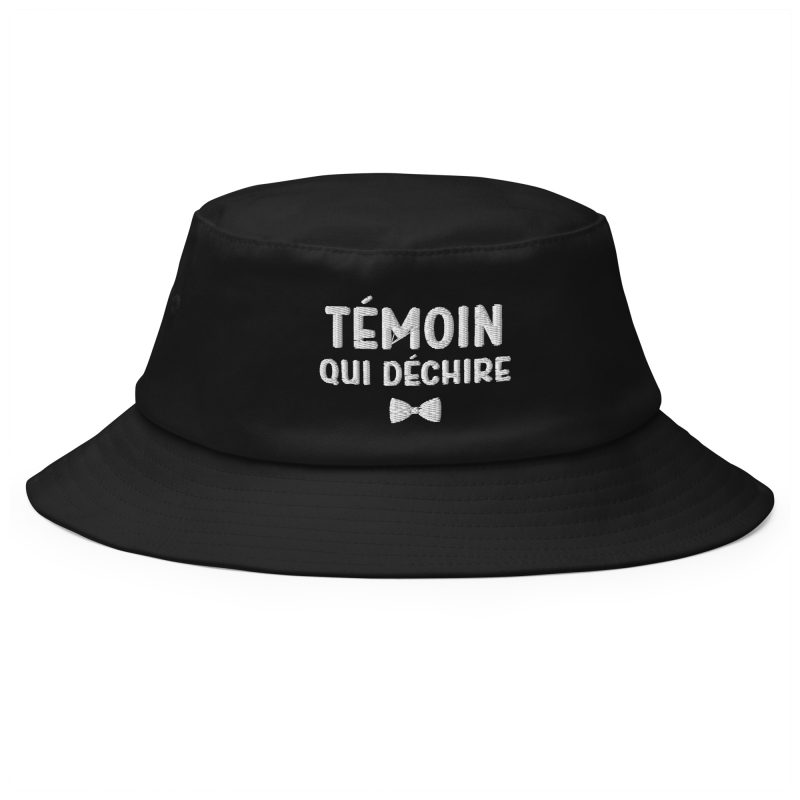 Bob témoin qui déchire noir