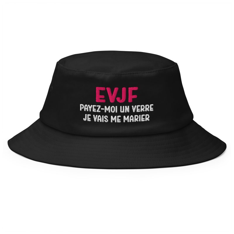 Bob evjf payez moi un verre je vais me marier noir