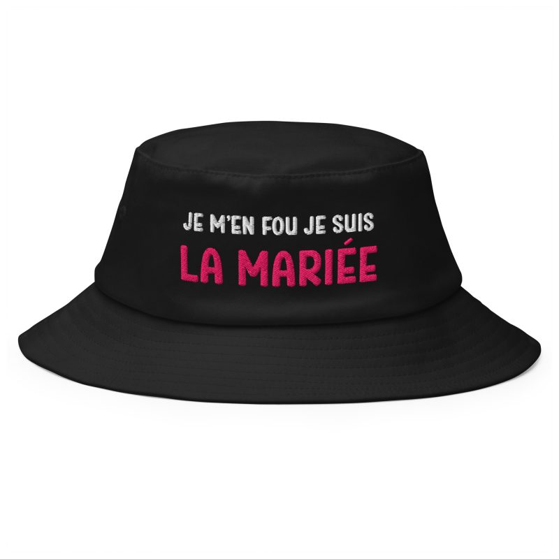 Bob je m'en fou je suis la mariée noir