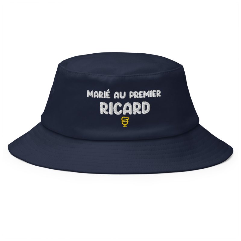 Bob marié au premier ricard bleu marine Bob marié au premier ricard bleu marine