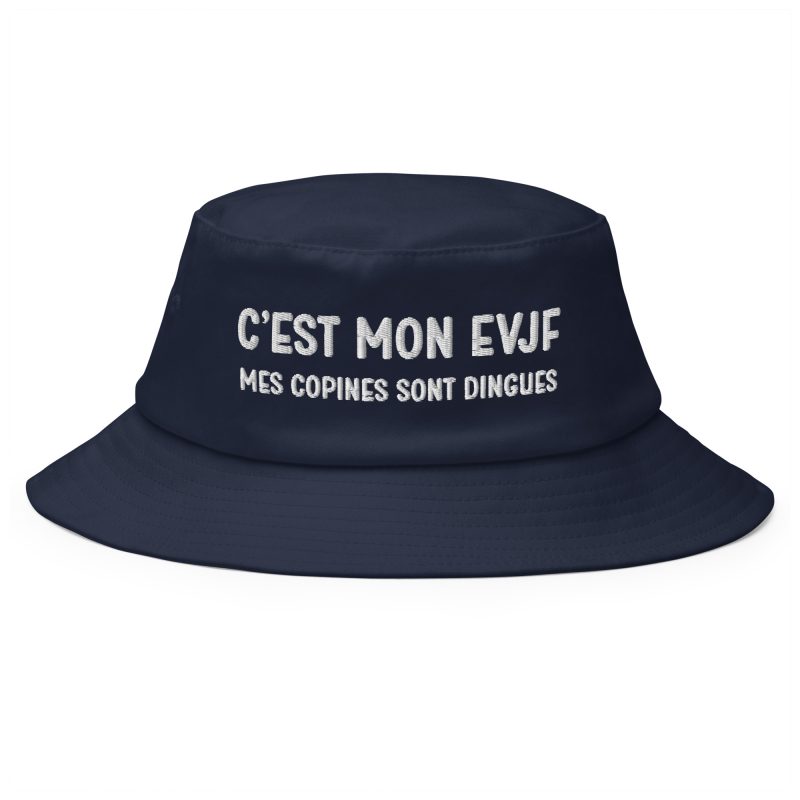 Bob c'est mon evjf mes copines sont dingues bleu marine