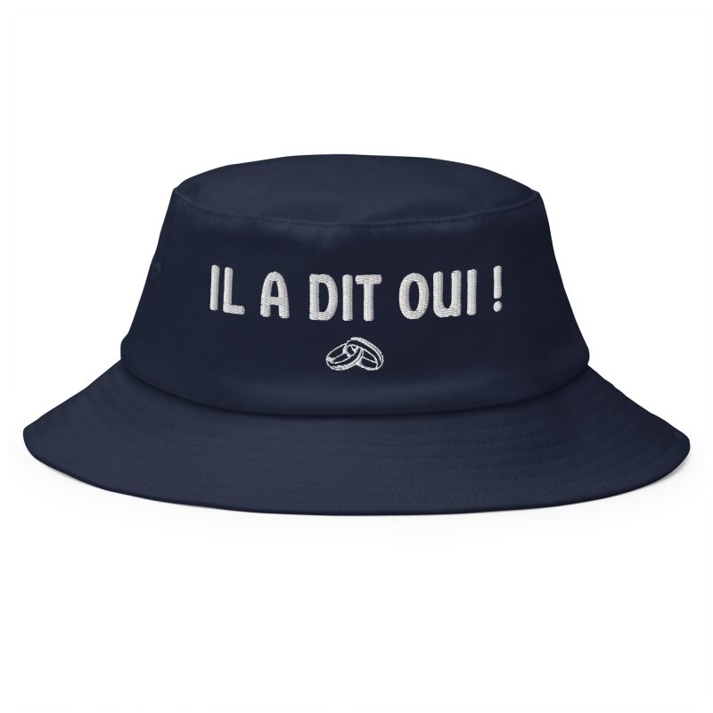 Bob il a dit oui bleu marine Bob il a dit oui bleu marine