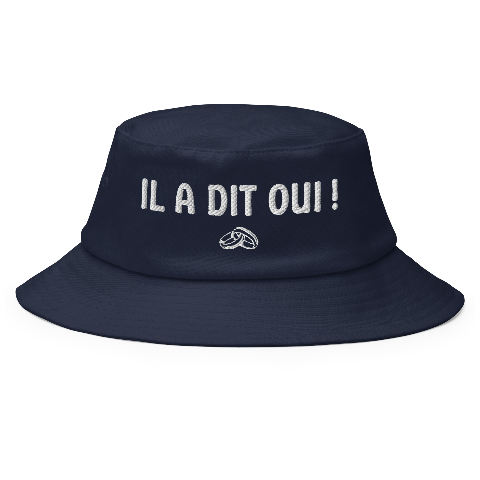 Bob il a dit oui bleu marine