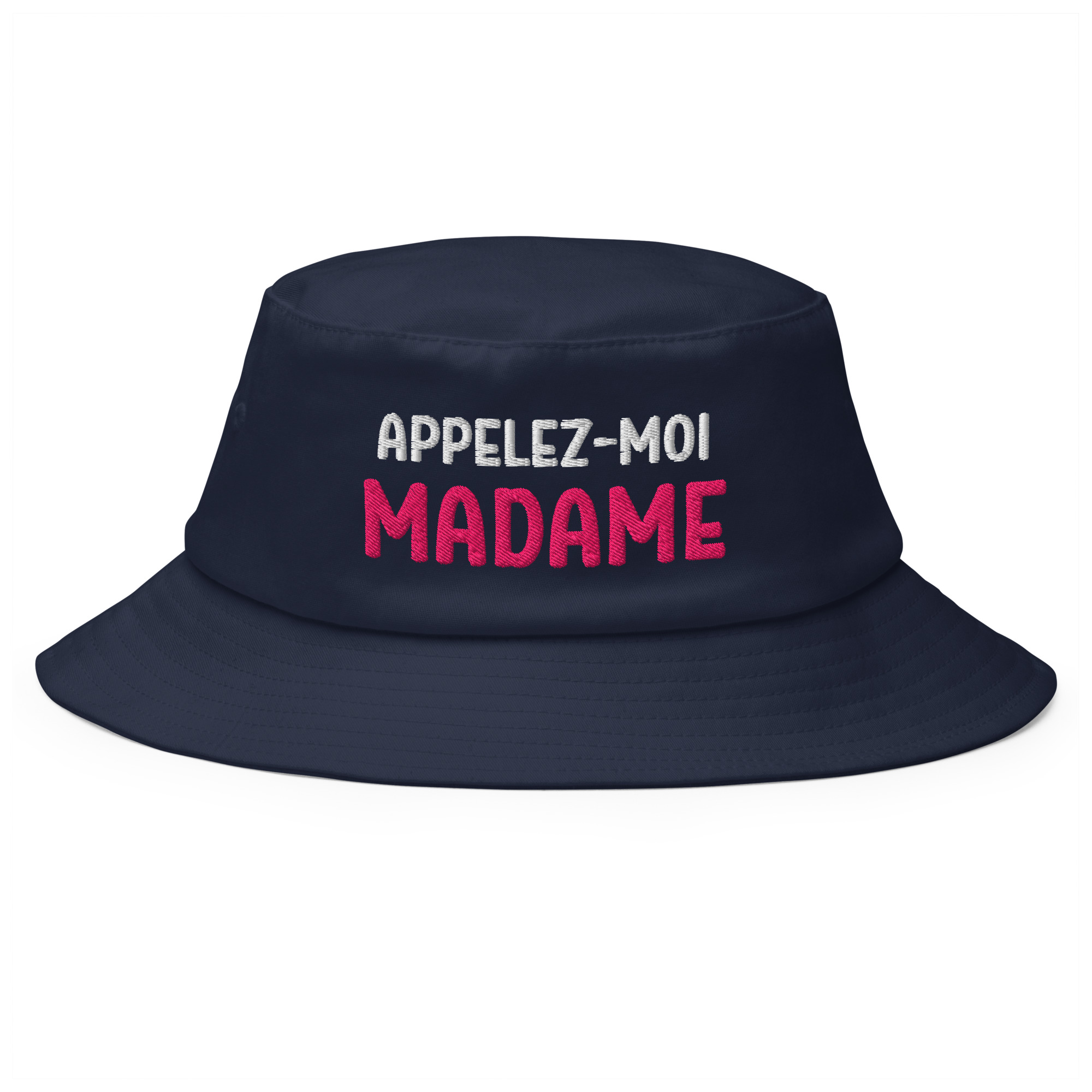 Bob appelez-moi madame bleu marine