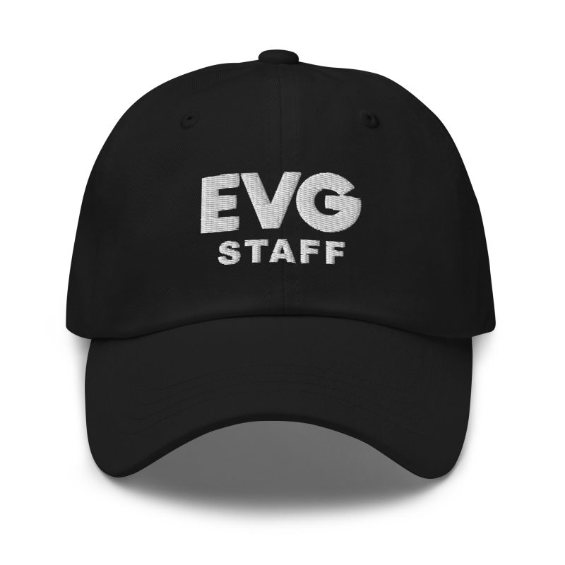 Casquette evg staff noir
