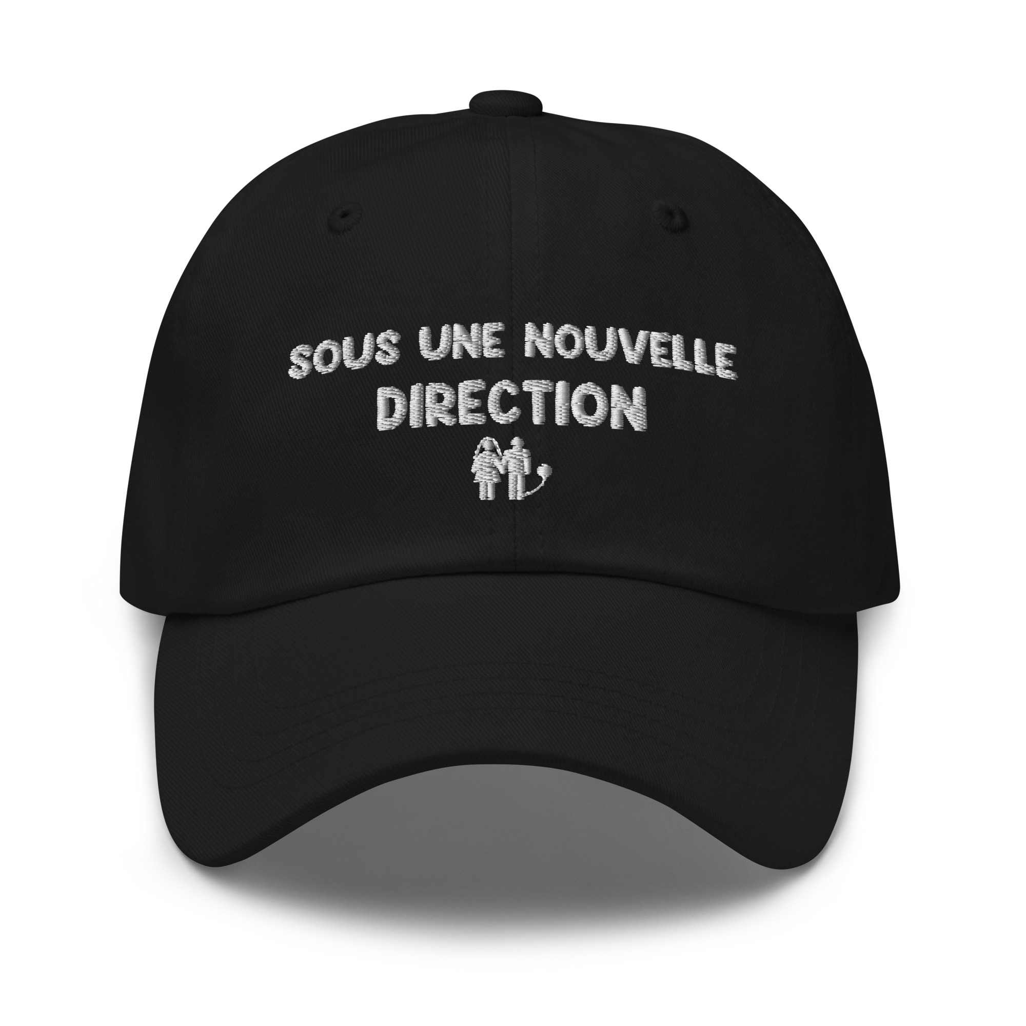 Casquette sous une nouvelle direction noir