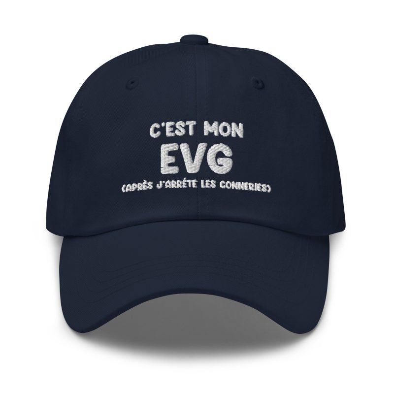Casquette c’est mon evg bleu marine Casquette c'est mon evg bleu marine