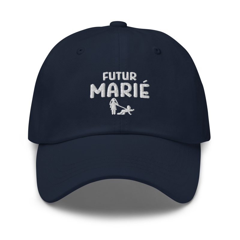 Casquette futur marié game over bleu marine Casquette futur marié game over bleu marine