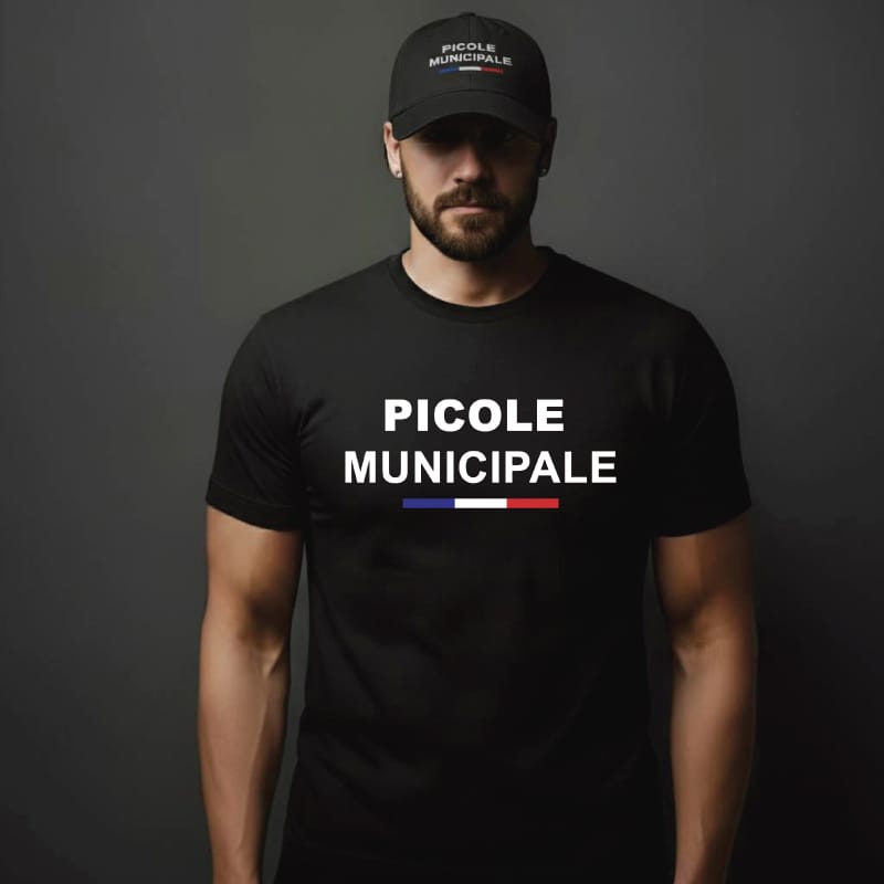 pack picole municipale t shirt casquette noir pack picole municipale t shirt casquette noir